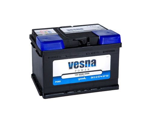Аккумулятор VESNA Power 60 LB2 обр (60 Ah)